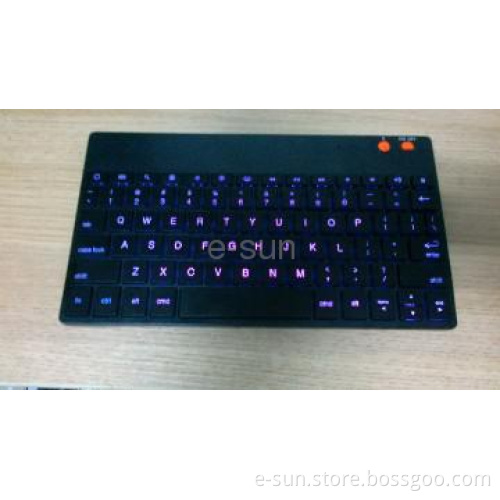 Bluetooth 2.0 with LED Backlit Keyboard for iPad, Made of ABS Plastic
